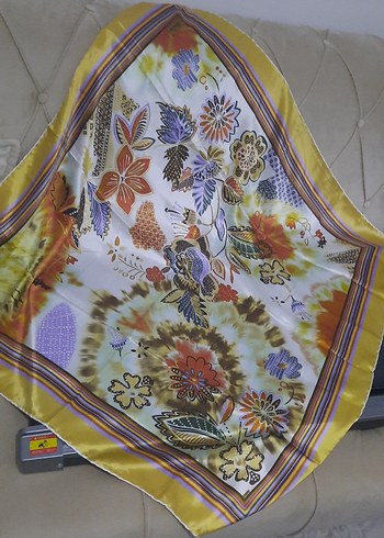 Renkli Bohem Kadın Eşarp - Görsel 3