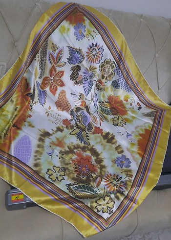 Renkli Bohem Kadın Eşarp - Görsel 2