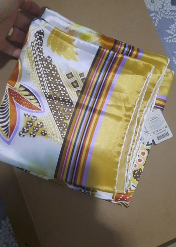 Renkli Bohem Kadın Eşarp - Görsel 9