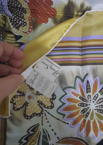 Renkli Bohem Kadın Eşarp - Görsel 4