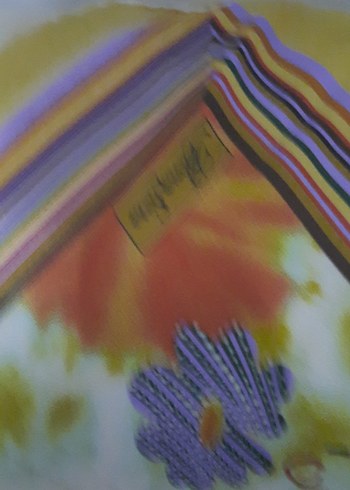 Renkli Bohem Kadın Eşarp - Görsel 5