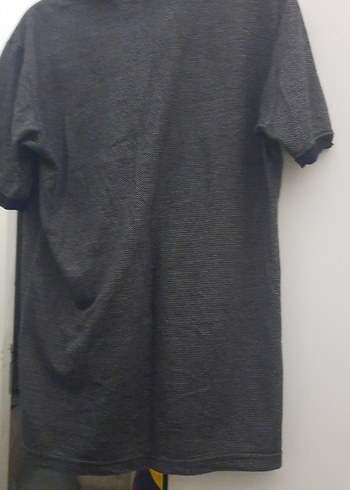 Gri Düğmeli Erkek Polo Tişört - Görsel 12