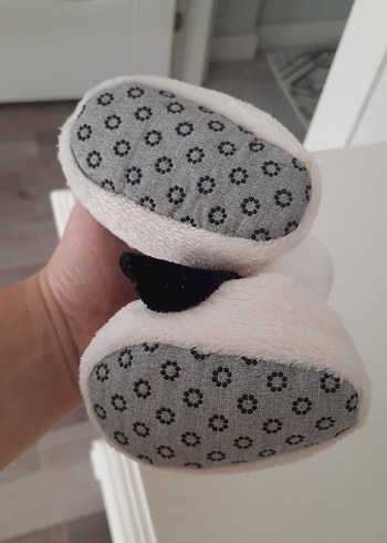 Nakışlı Köpek Figürlü Beyaz Erkek Çorabı - Görsel 4