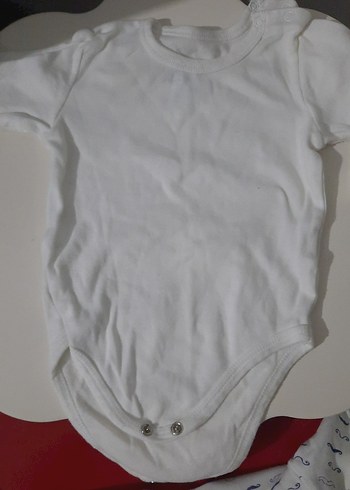 Uzun Kollu Düğmeli Bebek Zıbını - Görsel 4