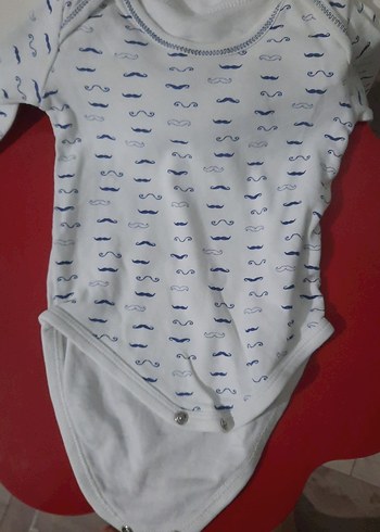 Uzun Kollu Düğmeli Bebek Zıbını - Görsel 3