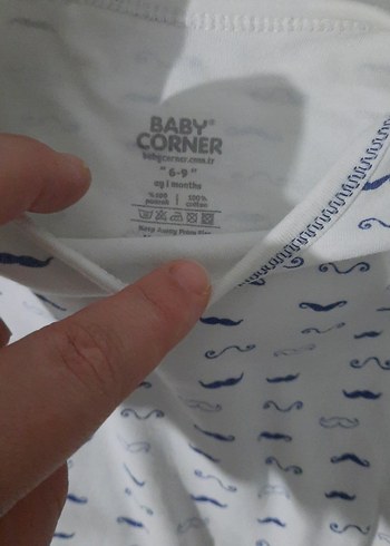 Uzun Kollu Düğmeli Bebek Zıbını - Görsel 5