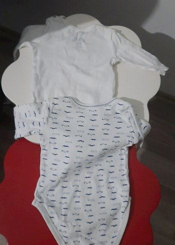 Uzun Kollu Düğmeli Bebek Zıbını - Görsel 7