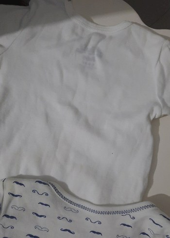 Uzun Kollu Düğmeli Bebek Zıbını - Görsel 9