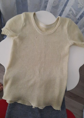 Çocuk Gri Kısa Kollu Atlet - Görsel 5