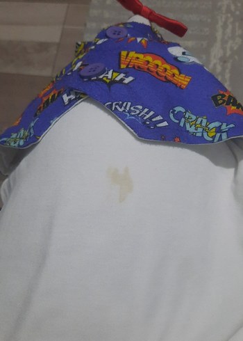 Renkli Baskılı Papyonlu Bebek Body - Görsel 6