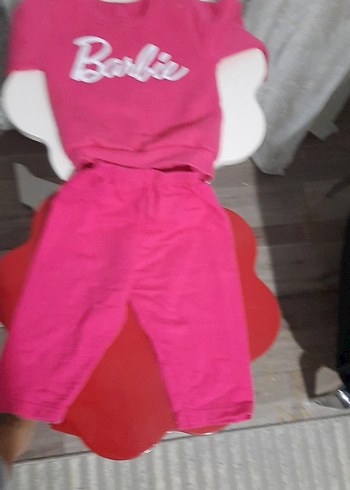 Barbie Barbie Pembe Kız Çocuk Eşofman Takımı
