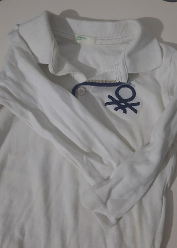 Beyaz Yakalı Kısa Kollu Bebek Body - Görsel 4