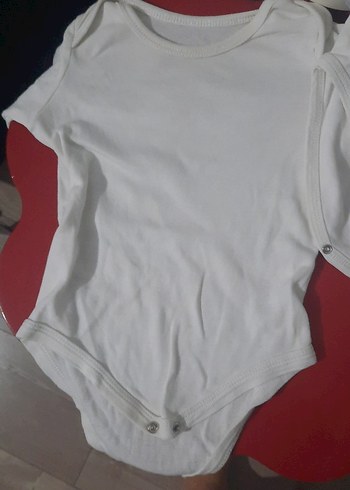 Gri Baskılı Erkek Bebek Kısa Kollu Body - Görsel 3