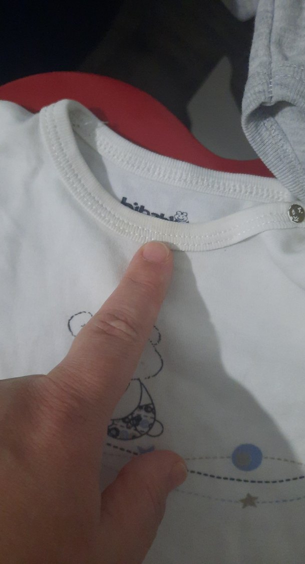 Gri Baskılı Erkek Bebek Kısa Kollu Body - Görsel 5