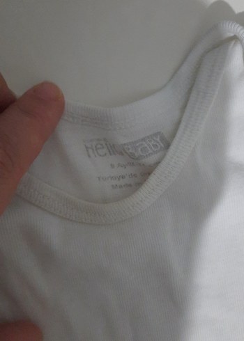 Bebek Erkek Beyaz Kısa Kollu Body 3'lü - Görsel 7