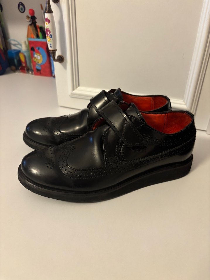 Kemerli Siyah Erkek Özel Ayakkabı - Görsel 2