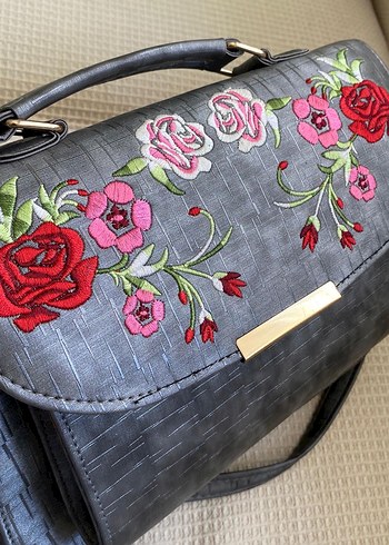 Nakışlı Tasarım Çanta - Görsel 2