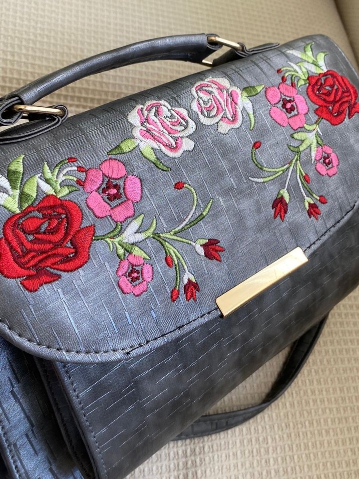 Nakışlı Tasarım Çanta - Görsel 2