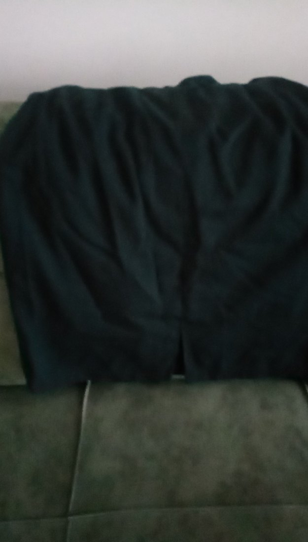 Yeşil Drapeli Uzun Kadın Etek - Görsel 3