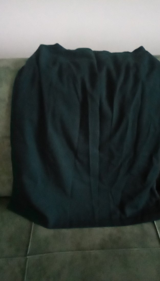 Yeşil Drapeli Uzun Kadın Etek - Görsel 2