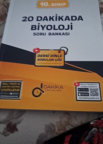 10. Sınıf 20 Dakikada Biyoloji Soru Bankası