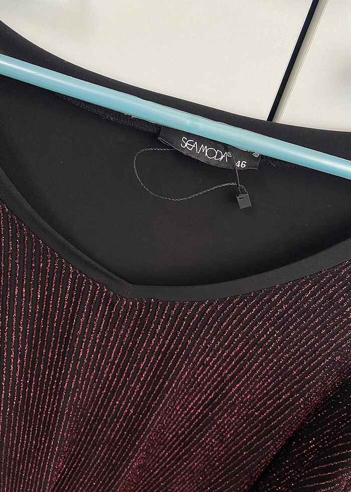 Kadın hiç giyilmemiş şık bluz - Görsel 3