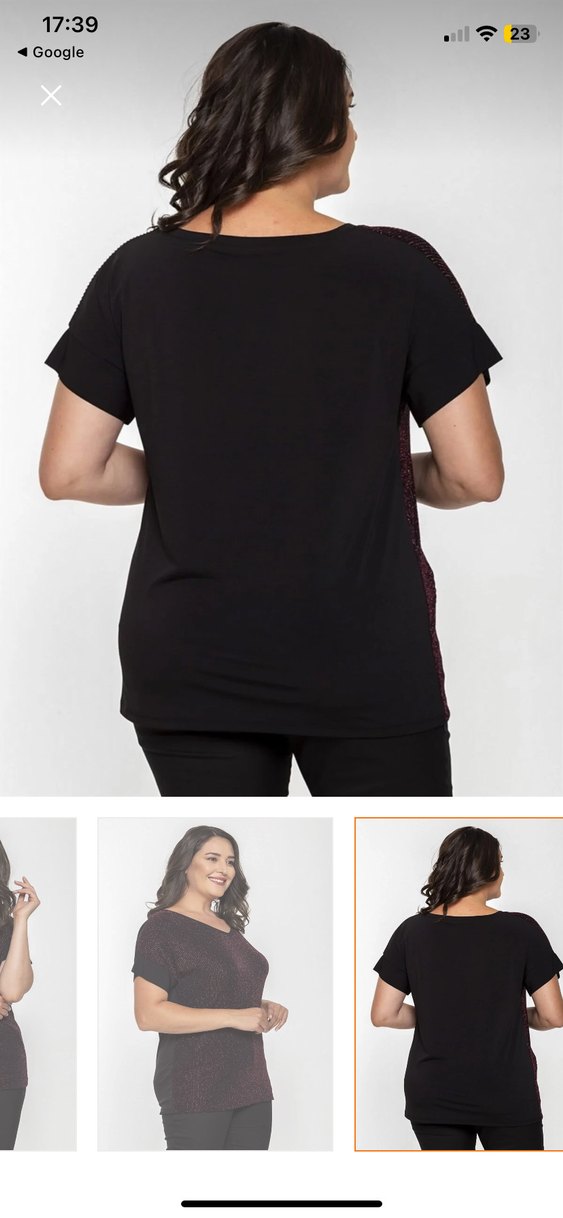 Bordo V Yaka Kadın Triko Bluz - Görsel 3