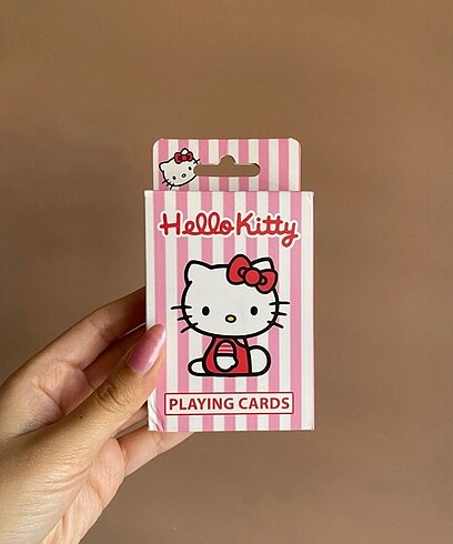 Hello kitty iskambil kağıdı