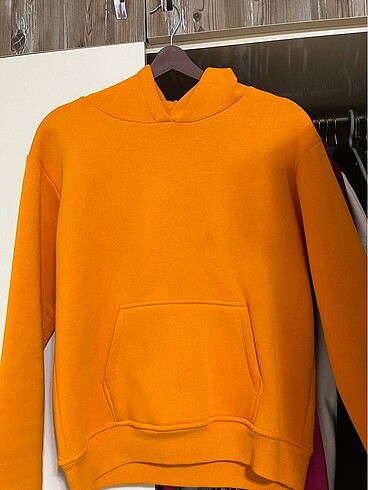 Kadın mavi sweatshirt
