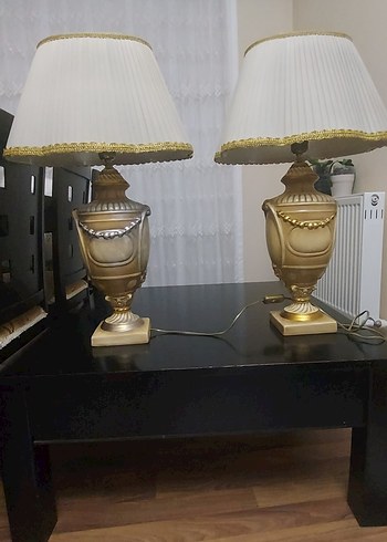 Bej Renk Klasik Masa Lambaları - Görsel 3