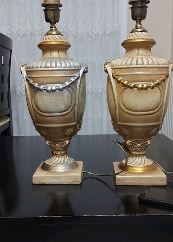 Bej Renk Klasik Masa Lambaları - Görsel 4