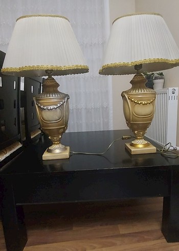 Bej Renk Klasik Masa Lambaları - Görsel 7