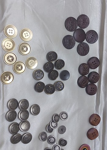 Çeşitli Renk ve Desenlerde Düğmeler tan 5 tl - Görsel 4