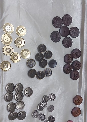 Çeşitli Renk ve Desenlerde Düğmeler tan 5 tl - Görsel 3