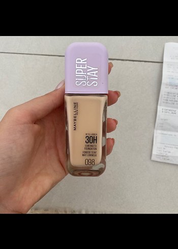 Maybelline Super Stay Mat Fondöten 098