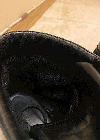 Siyah Mudo Deri Erkek Biker Bot - Görsel 2