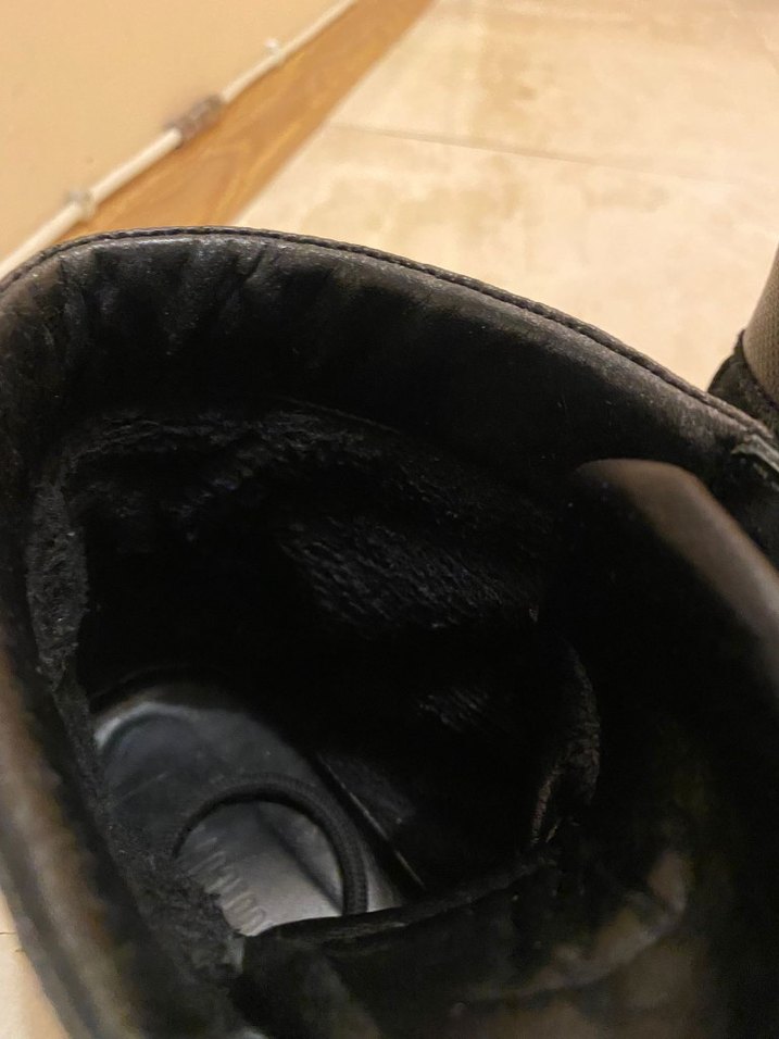 Siyah Mudo Deri Erkek Biker Bot - Görsel 2