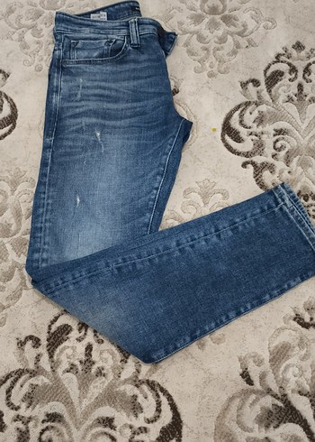 Mavi Erkek Mavi Denim Regular Fit Yırtık Detaylı Jean