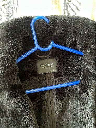 Pull and Bear Pull&Bear siyah kısa mont