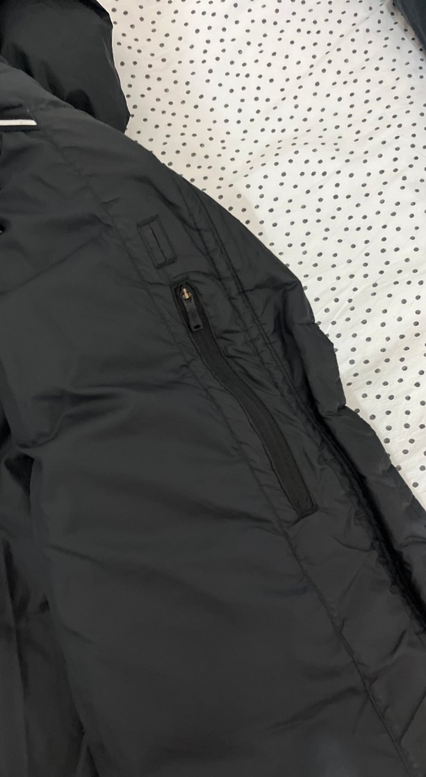 Kadın Siyah Midi Kışlık Street Wear Mont - Görsel 3