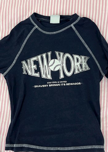 Siyah Uzun Kollu Baskılı Tişört - Görsel 7