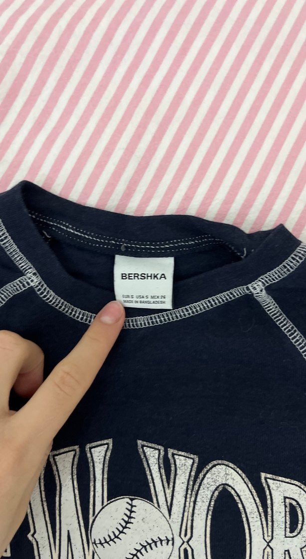 Siyah Uzun Kollu Baskılı Tişört - Görsel 2