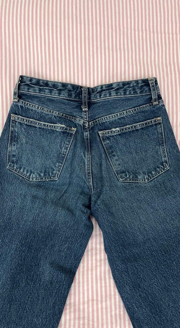 Kadın Mavi Normal Paça Denim Jean - Görsel 4