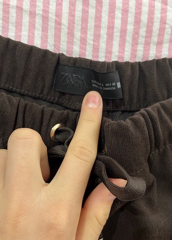 Kadın Kahverengi Regular Fit Kumaş Pantolon - Görsel 3