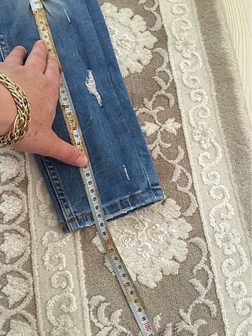 m Beden lacivert Renk Kot pantalon
