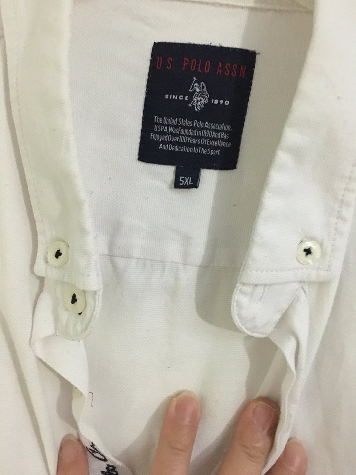 Erkek Beyaz Pamuklu Uzun Kollu Gömlek - Görsel 2