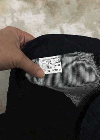 Lacivert erkek Pantolon Uzun Kesim - Görsel 2