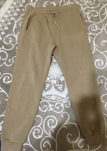 Bej Bağcıklı Erkek Outdoor Eşofman Altı