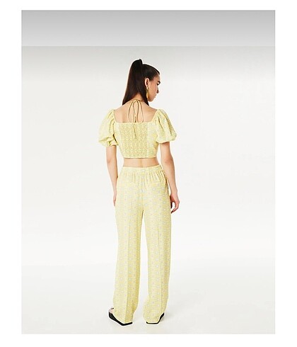 Twist Twist geometrik desenli bluz