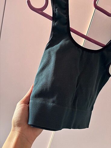 xs Beden haki Renk Crop üst